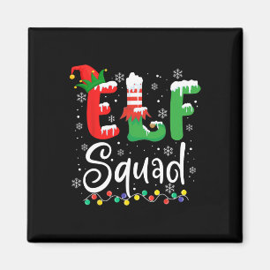 Imã Festa de Natal da Família Elf, Diversão do Esquadr