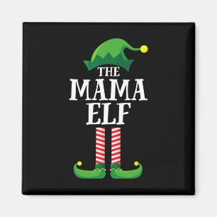 Imã Festa de Natal do Grupo Familiar da Mama Elf Match