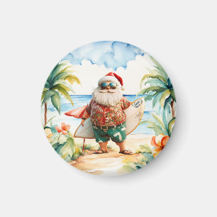 Imã Festa de Natal na Praia com Surf e Papai Noel