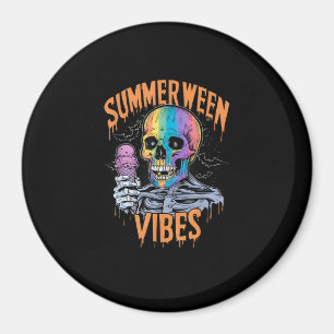 Imã Festa de Verão Fantasia Divertida Summerween
