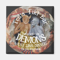 Festa do Bar Tiki com os Demônios nas Planícies de