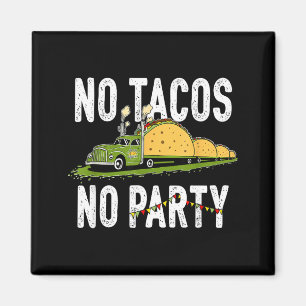Imã Festa do taco de terça-feira divertida vibes de co