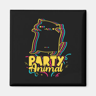 Imã Festa Engraçada Dançando Disco Animal Meme