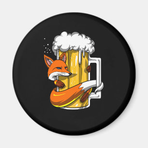Imã Festa Engraçada de Bebendo de Cerveja