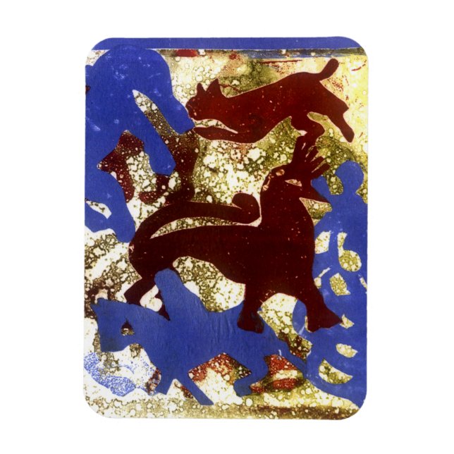 Ímã Festa Hen (Vertical)