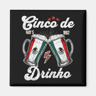 Imã Festa mexicana cinco de drinko 5 de maio cerveja b