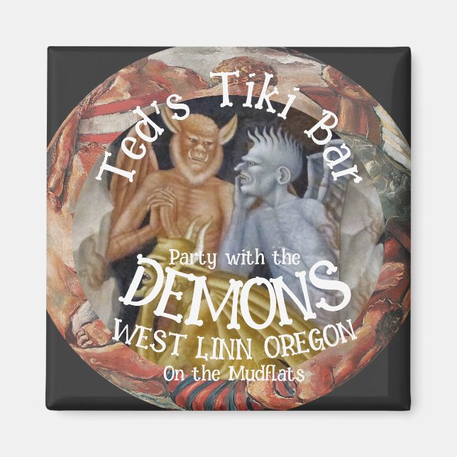 Imã Festa no Tiki Bar com os Demônios nas Planícies de (Frente)