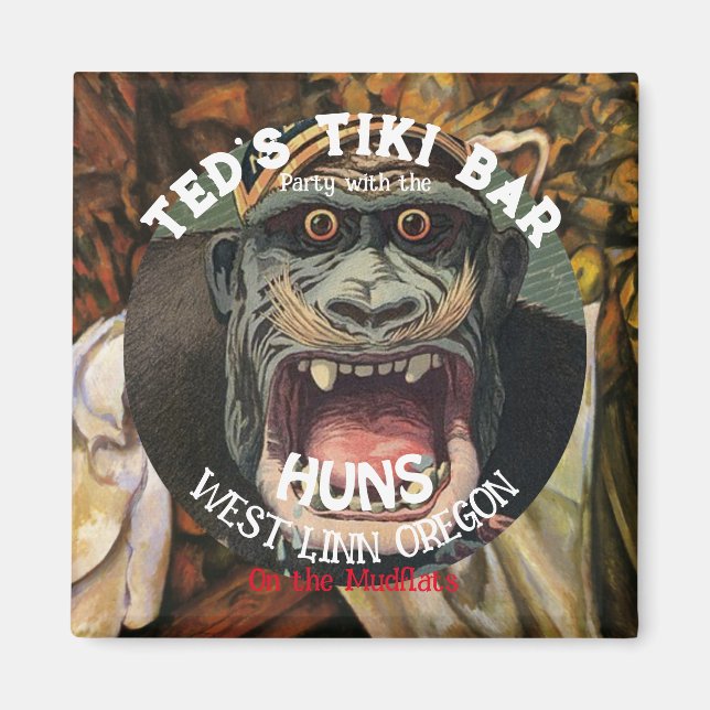 Imã Festa no Tiki Bar com os HUNS nas planícies de lam (Frente)