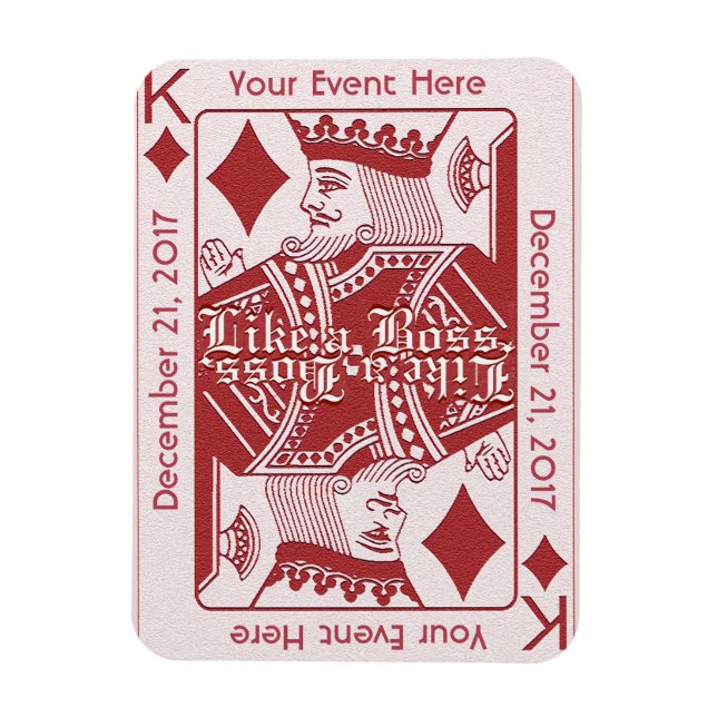 Ímã Festa Noite de Jogo Divertido (Vertical)