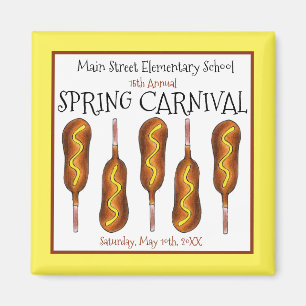 Imã Festival de Carnaval da Feira primavera