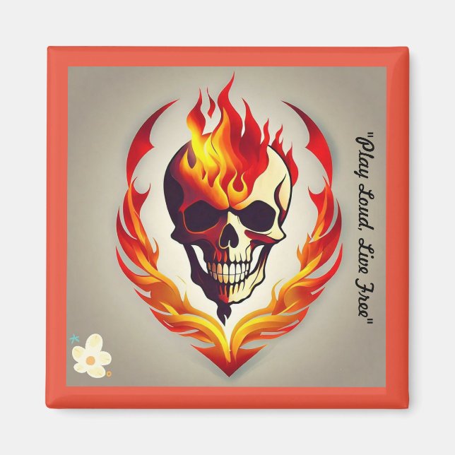 Imã "Festival de Fusão Rock" (Frente)