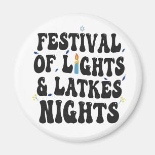 Imã Festival de Luzes e Noites de Latkes Hanukkah Dive
