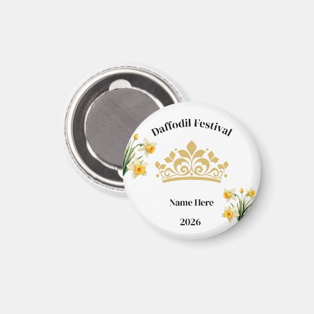 Imã Festival de Narcisos  (Front/Back)