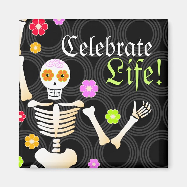 Imã Festivo Skellie (Frente)