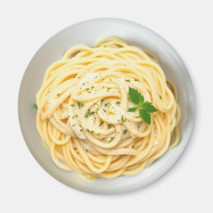 Imã Fettuccini Alfredo Encantado Comida Realista