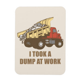 Ímã Fez um despejo no trabalho