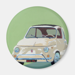 Imã Fiat verde 500