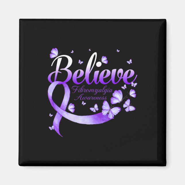 Imã Fibromialgia Sensibilização Borboleta 1 (Frente)