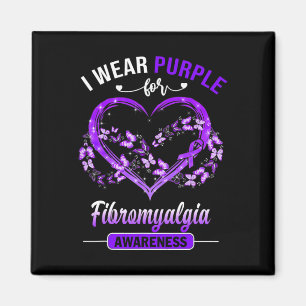 Imã Fibromialgia Sensibilização Eu Visto Borboleta Rox