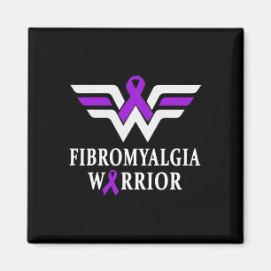 Imã Fibromialgia Sensibilização Guerreira Suporte Roxo
