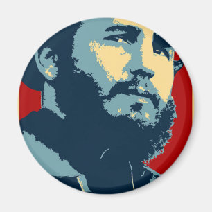 Imã Fidel Castro - presidente cubano da revolução de