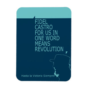 Ímã Fidel Castro, Presidente, Revolução, Cuba, Havana