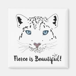 Imã Fierce é linda | Leopardo de Neve Moderna