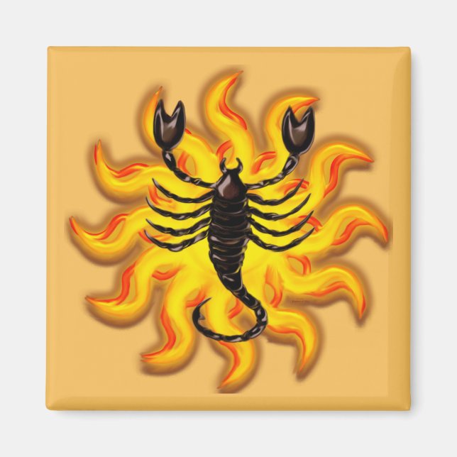 Imã Fiery Scorpio (Frente)