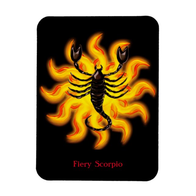 Ímã Fiery Scorpio (Vertical)