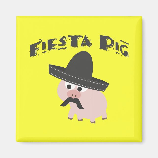 Imã Fiesta Pig (Frente)
