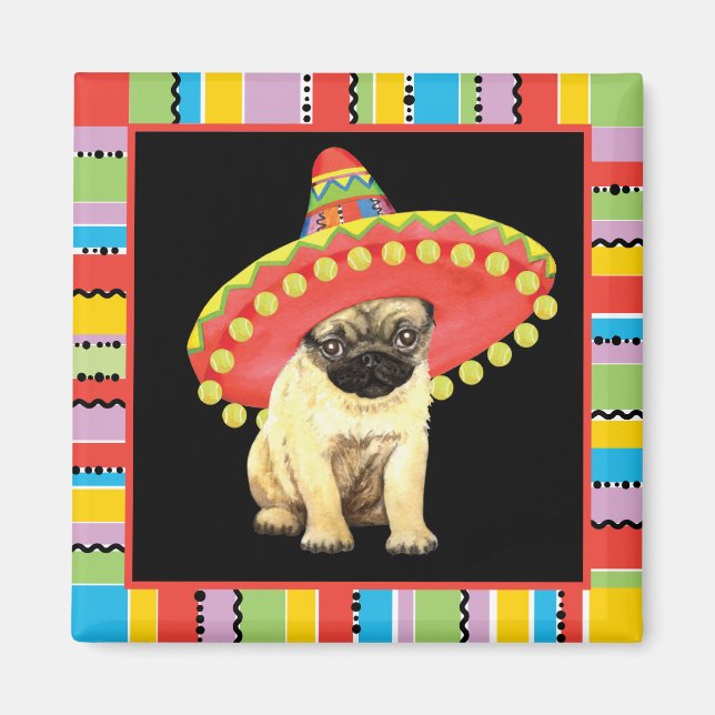 Imã Fiesta Pug (Frente)