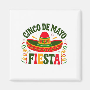 Imã Fiesta Squad Cinco De Mayo Mexicano Sombrero