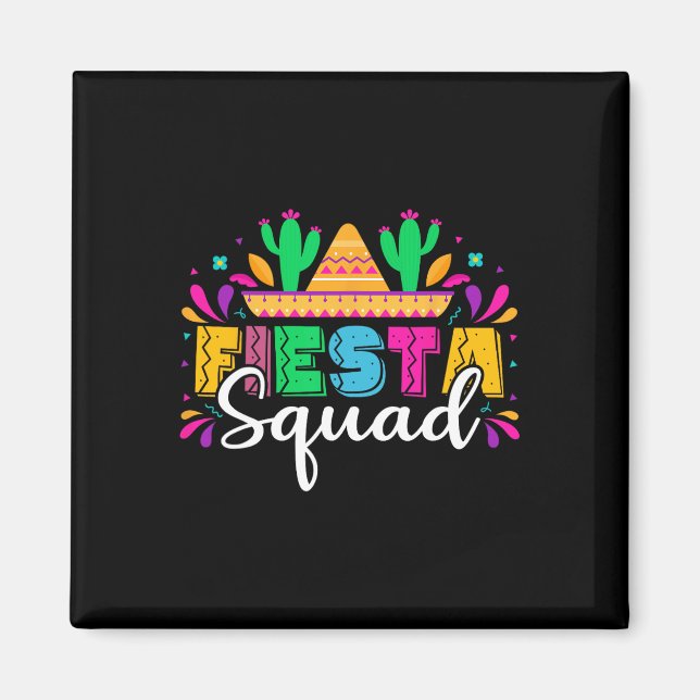 Imã Fiesta Squad Partido Mexicano Cinco De Mayo (Frente)