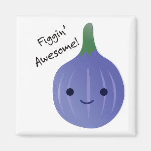 Imã figgin Fig Pun Incrível