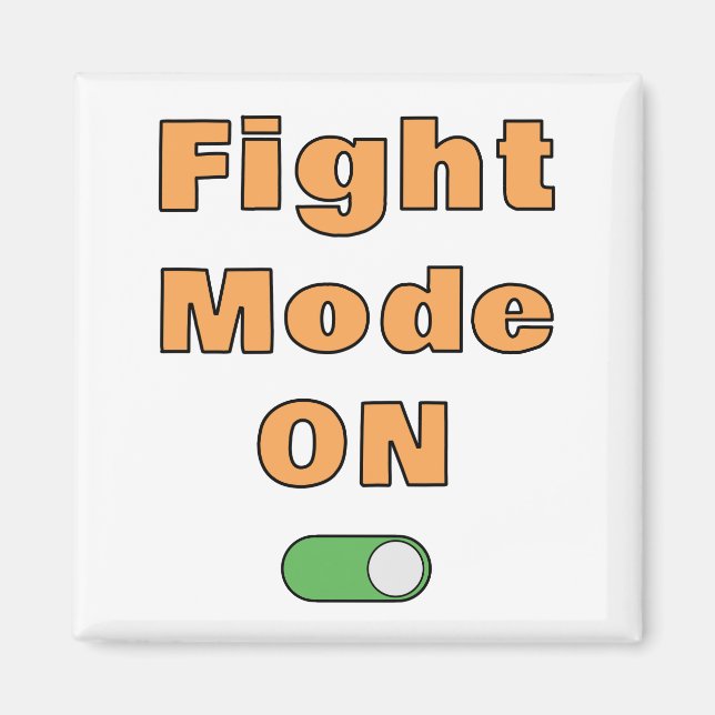 Imã Fight Mode On (Frente)
