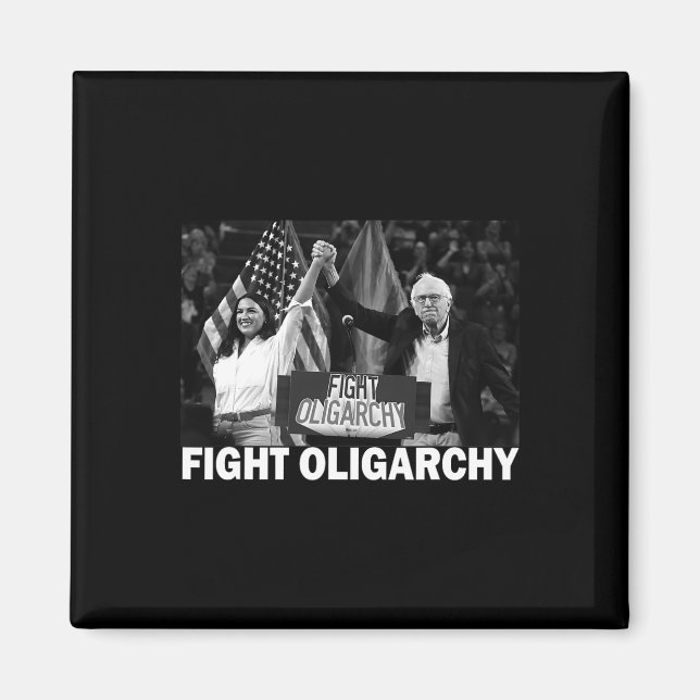 Imã Fight Oligarchy Bernie Sanders And Aoc Freedom Us  (Frente)