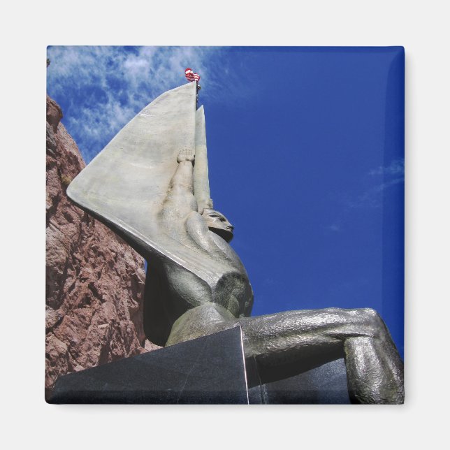 Imã Figura alada da República 1255 (Frente)