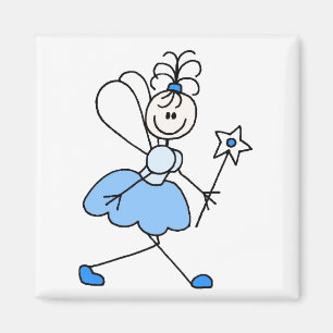 Imã Figura azul ímã da vara do anjo