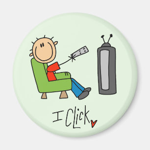 Imã Figura Clicker da vara da tevê