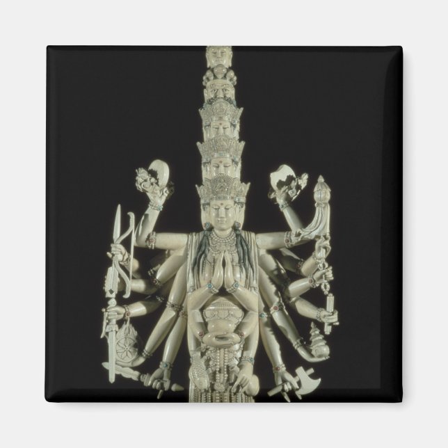 Imã Figura da Deusa Hindu Kali (Frente)