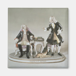 Imã Figura da porcelana de Frederick II de Prússia