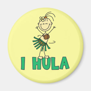 Imã Figura da vara mim t-shirt e presentes de Hula