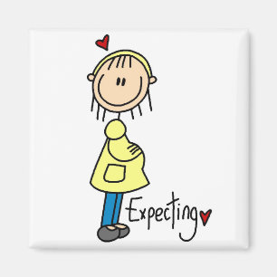 Imã Figura da vara que espera o bebê