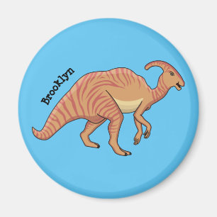 Imã Figura de desenho animado do dinossauro do parasau