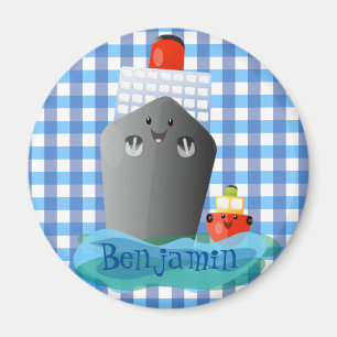 Imã Figura de desenho animado do revestimento do ocean