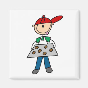 Imã Figura de Palito Assando Biscoitos