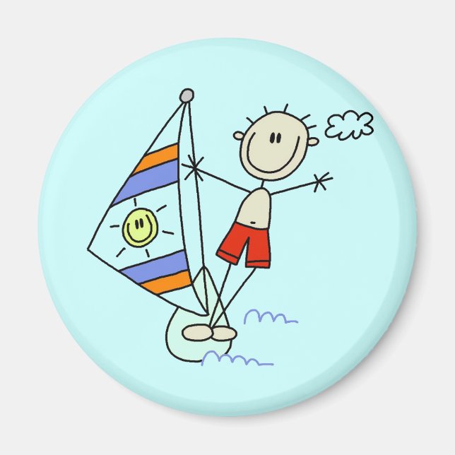 Imã Figura de pau de parasailing (Frente)
