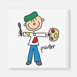 Imã Figura de Pau de Pintor