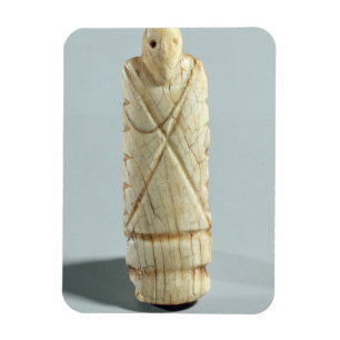 Ímã Figura de um homem farpado (marfim do elefante)