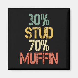 Imã Figura do Bacalhau do Pai do Soquete 70 Muffin Ret